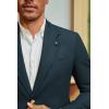 imagePJ PAUL JONES Mens Sport Coats and Blazers Linen Cotton Blazer Regular Fit 2 Buttons Suit Jacket with Removable BroochNavy Blue