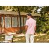 imagePJ PAUL JONES Mens Short Sleeve Button Down Shirts Cotton Plaid Shirt Fashion Casual Summer Beach ShirtsPink
