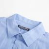 imagePJ PAUL JONES Mens Short Sleeve Button Down Shirts Cotton Plaid Shirt Fashion Casual Summer Beach ShirtsSky Blue