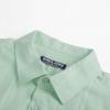 imagePJ PAUL JONES Mens Short Sleeve Button Down Shirts Cotton Plaid Shirt Fashion Casual Summer Beach ShirtsWater Green