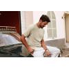 imagePJ PAUL JONES Mens TShirts Crewneck Short Sleeve Tee Textured Knit Pullover TopsApricot
