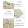 imagePJ PAUL JONES Mens Polo Shirt V Neck Texture Shirt Short Sleeve Casual Knit PolosApricot