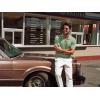 imagePJ PAUL JONES Mens Polo Shirt V Neck Texture Shirt Short Sleeve Casual Knit PolosLight Green