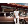 imagePJ PAUL JONES Mens Polo Shirt V Neck Texture Shirt Short Sleeve Casual Knit PolosWhite
