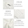 imagePJ PAUL JONES Mens Polo Shirt V Neck Texture Shirt Short Sleeve Casual Knit PolosWhite