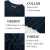 imagePJ PAUL JONES Mens Polo Shirts Short Sleeve Textured Knit VNeck Polo T Shirt Business Casual Golf ShirtsNavy Blue
