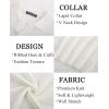 imagePJ PAUL JONES Mens Polo Shirts Short Sleeve Textured Knit VNeck Polo T Shirt Business Casual Golf ShirtsWhite