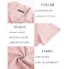 imagePJ PAUL JONES Mens Button Down Shirts Casual Short Sleeve Shirts Summer Cuban Textured ShirtsPink