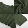imagePJ PAUL JONES Mens TShirts Short Sleeve Crewneck Knit TShirt Casual Lightweight Solid Knitted TeesArmy Green