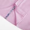 imagePJ PAUL JONES Mens Button Down Short Sleeve Shirt Casual Wrinkle Free Dress Shirt with Flip Print CuffPink