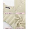 imagePJ PAUL JONES Mens TShirts Henley Short Sleeve Knit Shirt Casual Summer Textured Tee ShirtBeige