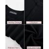 imagePJ PAUL JONES Mens TShirts Henley Short Sleeve Knit Shirt Casual Summer Textured Tee ShirtBlack