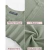 imagePJ PAUL JONES Mens TShirts Henley Short Sleeve Knit Shirt Casual Summer Textured Tee ShirtPea Green