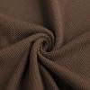imagePJ PAUL JONES Mens Zipper Polo Shirt Textured Casual Knit Short Sleeve Polo T ShirtCoffee