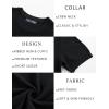 imagePJ PAUL JONES Mens Casual TShirts Classic Short Sleeve Knit Tees Crewneck Solid Tee ShirtsBlack