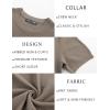 imagePJ PAUL JONES Mens Casual TShirts Classic Short Sleeve Knit Tees Crewneck Solid Tee ShirtsCamel