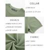 imagePJ PAUL JONES Mens Casual TShirts Classic Short Sleeve Knit Tees Crewneck Solid Tee ShirtsLight Green