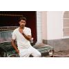 imagePJ PAUL JONES Mens Casual TShirts Classic Short Sleeve Knit Tees Crewneck Solid Tee ShirtsWhite