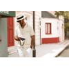 imagePJ PAUL JONES Mens Knit Polo Shirts Casual Short Sleeve Shirt Summer Button Down ShirtsWhite