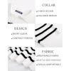 imagePJ PAUL JONES Mens Polo Shirt V Neck Striped Shirt Short Sleeve Casual ShirtsWhite