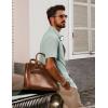 imagePJ PAUL JONES Mens Button Down Short Sleeve Shirts Casual WrinkleFree Dress Shirts Summer BeachGreen