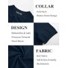imagePJ PAUL JONES Mens Polo Shirts Short Sleeve Textured Knit Polo Shirt Ribbed Casual Golf ShirtsNavy Blue