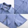 imagePJ PAUL JONES Mens Short Sleeve Button Down Shirts Casual Beach Summer Vacation ShirtsClear Blue