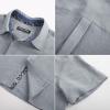 imagePJ PAUL JONES Mens Short Sleeve Button Down Shirts Casual Beach Summer Vacation ShirtsLight Grey