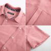 imagePJ PAUL JONES Mens Short Sleeve Button Down Shirts Casual Beach Summer Vacation ShirtsPink