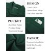 imagePJ PAUL JONES Mens Short Sleeve Button Down Shirts Untuckit Cuban Casual Shirt with Pocket for Summer BeachGreen