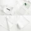 imagePJ PAUL JONES Mens Short Sleeve Button Down Shirts Casual Waffle Textured Loose Fit Summer Beach ShirtWhite