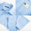 imagePJ PAUL JONES Mens Casual Shirts Short Sleeve Button Down Shirts Summer WrinkleFree Shirts with PocketBlue