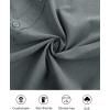 imagePJ PAUL JONES Mens Button Down Shirt Short Sleeve Casual Shirt Wrinkle Free Dress Shirt Summer Beach ShirtCarbon Black