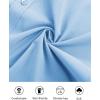 imagePJ PAUL JONES Mens Button Down Shirt Short Sleeve Casual Shirt Wrinkle Free Dress Shirt Summer Beach ShirtSky Blue