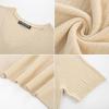 imagePJ PAUL JONES Mens TShirts Modern Fit V Neck Knit Shirts Textured Herringbone KnitwearApricot