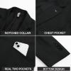 imagePJ PAUL JONES Mens Blazer Casual Sport Coat Slim Fit Lightweight Two Button Suit Blazer JacketBlack