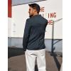 imagePJ PAUL JONES Mens Blazer Casual Sport Coat Slim Fit Lightweight Two Button Suit Blazer JacketDark Blue