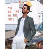 imagePJ PAUL JONES Mens Blazer Casual Sport Coat Slim Fit Lightweight Two Button Suit Blazer JacketGrey