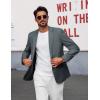 imagePJ PAUL JONES Mens Blazer Casual Sport Coat Slim Fit Lightweight Two Button Suit Blazer JacketGrey