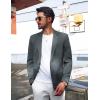imagePJ PAUL JONES Mens Blazer Casual Sport Coat Slim Fit Lightweight Two Button Suit Blazer JacketGrey