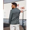 imagePJ PAUL JONES Mens Blazer Casual Sport Coat Slim Fit Lightweight Two Button Suit Blazer JacketGrey