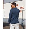 imagePJ PAUL JONES Mens Blazer Casual Sport Coat Slim Fit Lightweight Two Button Suit Blazer JacketNavy Blue