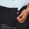 imagePJ PAUL JONES Mens Golf Pants 4Way Stretch Lightweight Work Casual Trousers Slim Fit Dress Pants with PocketsBlack