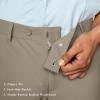 imagePJ PAUL JONES Mens Golf Pants 4Way Stretch Lightweight Work Casual Trousers Slim Fit Dress Pants with PocketsKhaki