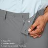 imagePJ PAUL JONES Mens Golf Pants 4Way Stretch Lightweight Work Casual Trousers Slim Fit Dress Pants with PocketsLight Grey