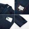 imagePJ PAUL JONES Mens Linen Casual Blazer Sport Coats Lightweight One Button Suit Jacket for SummerNavy