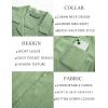 imagePJ PAUL JONES Men Casual Shirt Short Sleeve Summer Shirt Fashion Texture Button Down ShirtGreen