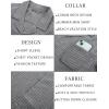 imagePJ PAUL JONES Men Casual Shirt Short Sleeve Summer Shirt Fashion Texture Button Down ShirtGrey