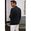 imagePJ PAUL JONES Mens Blazer Jackets Lightweight Casual Suits Stylish Sport Jacket for MenBlack