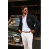 imagePJ PAUL JONES Mens Blazer Jackets Lightweight Casual Suits Stylish Sport Jacket for MenBlack